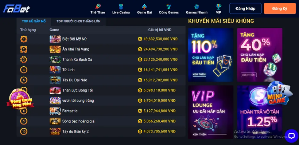 Cập Nhật Các Trò Chơi Casino Trực Tuyến Mới